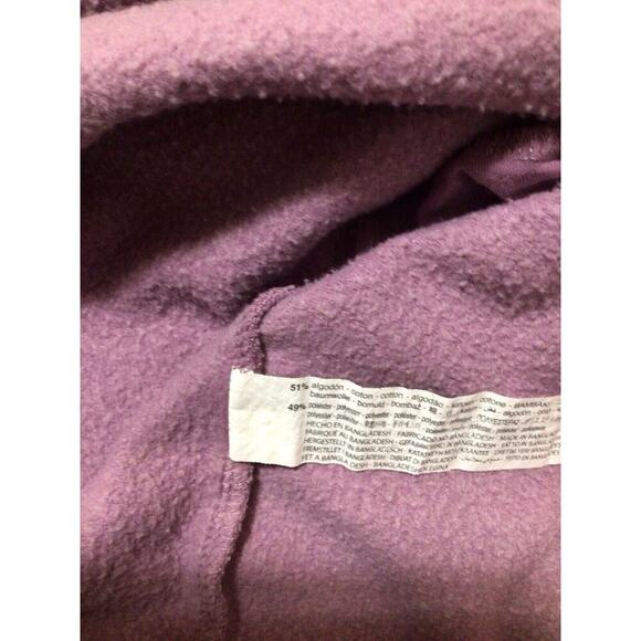Zara Womens Pullover Sweater Dress Long Sleeve With Pockets Purple Medium - Picture 5 of 6